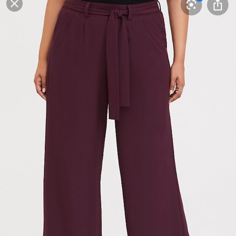 Burgundy Dress Pants